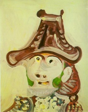 Bullfighter's Head 1971 Pablo Picasso Oil Paintings